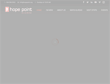 Tablet Screenshot of hopepoint.org